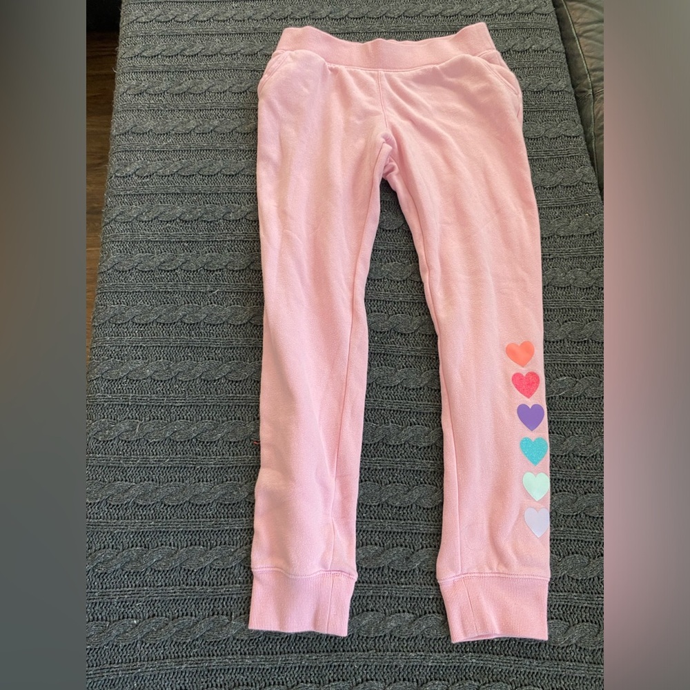 Pink sweatpants